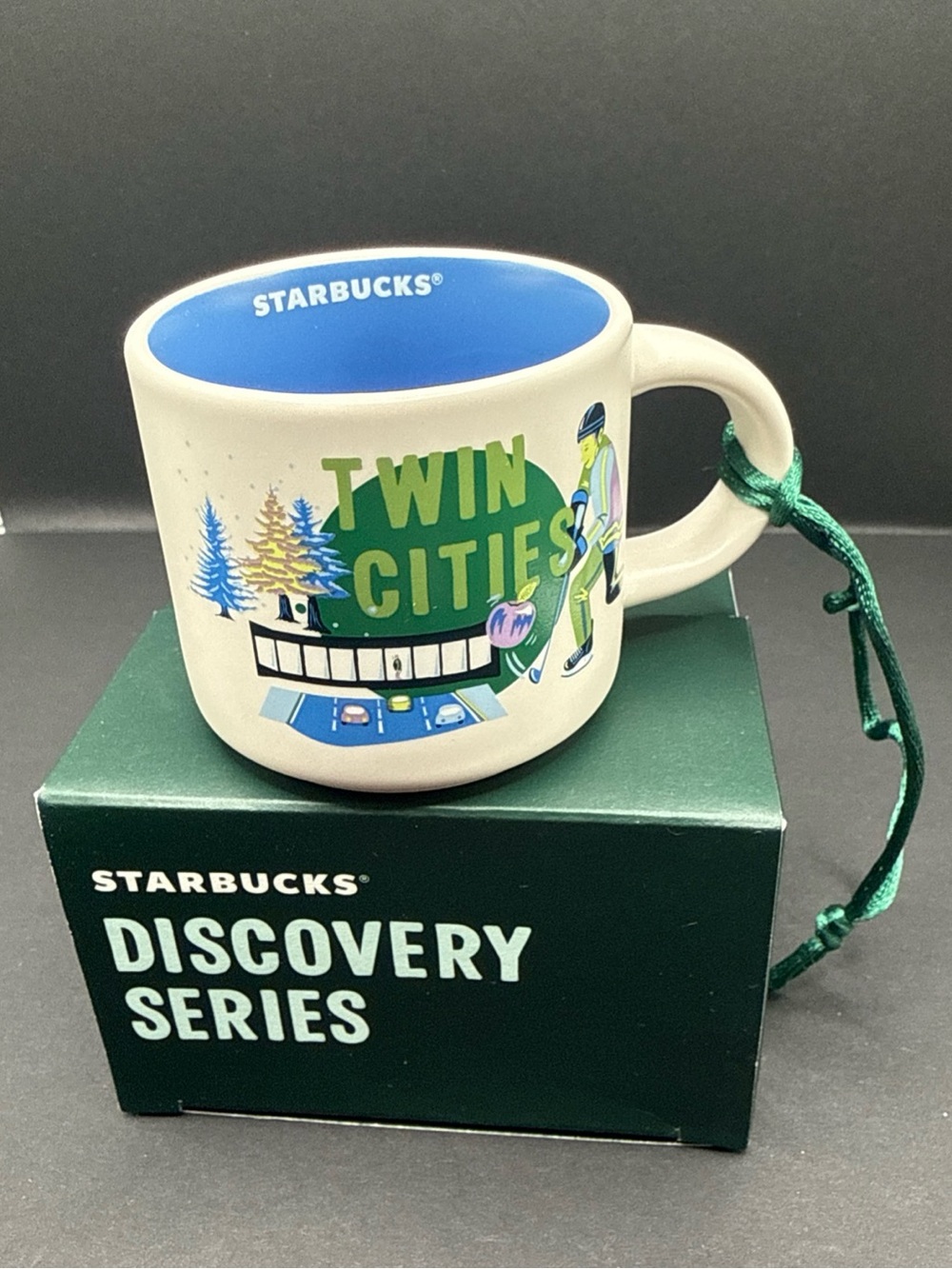 Starbucks Twin Cities Discovery Series Ornament 2 Ounce Mug 2024. NEW